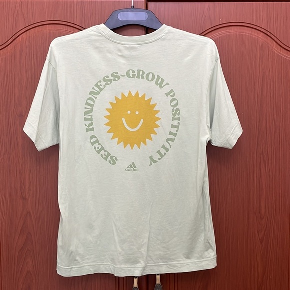 Adidas positivity tee green grow kindness - Picture 6 of 8